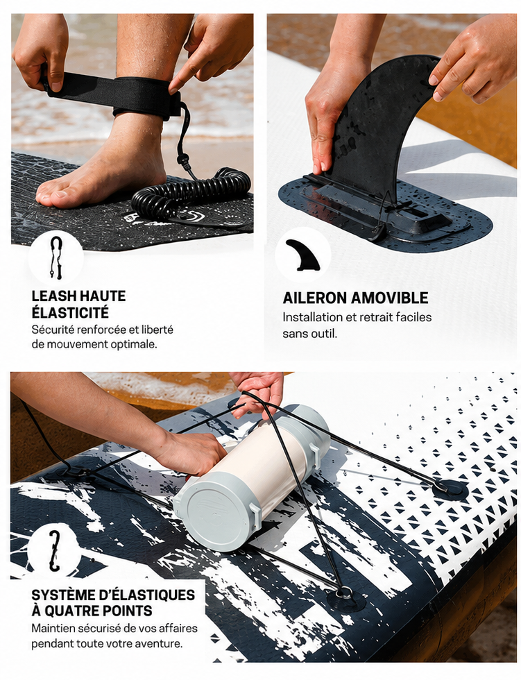 Paddle gonflable Zéphyr MotionPaddle — photo 4