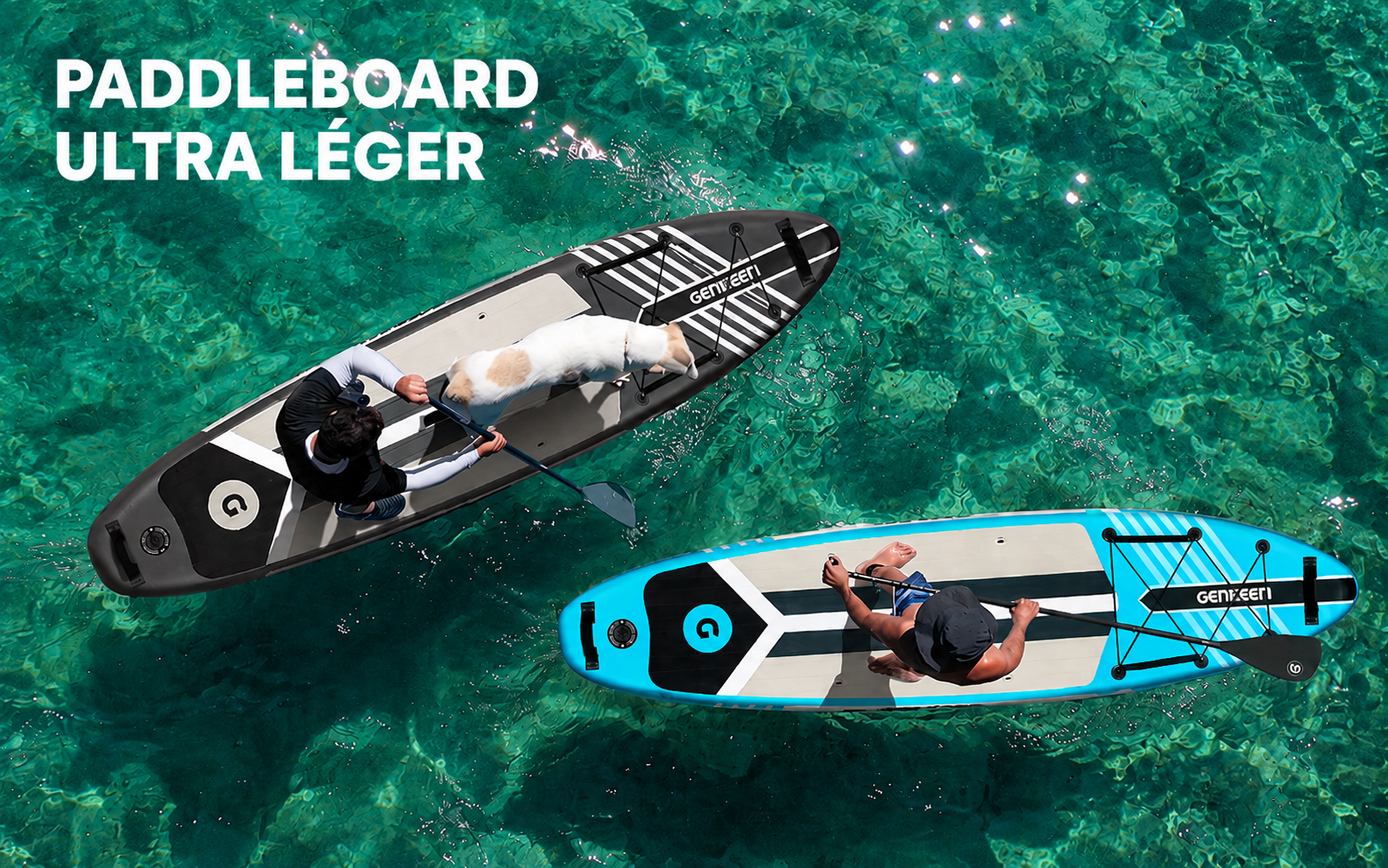 Paddle gonflable Sillage Bleu MotionPaddle — photo 3