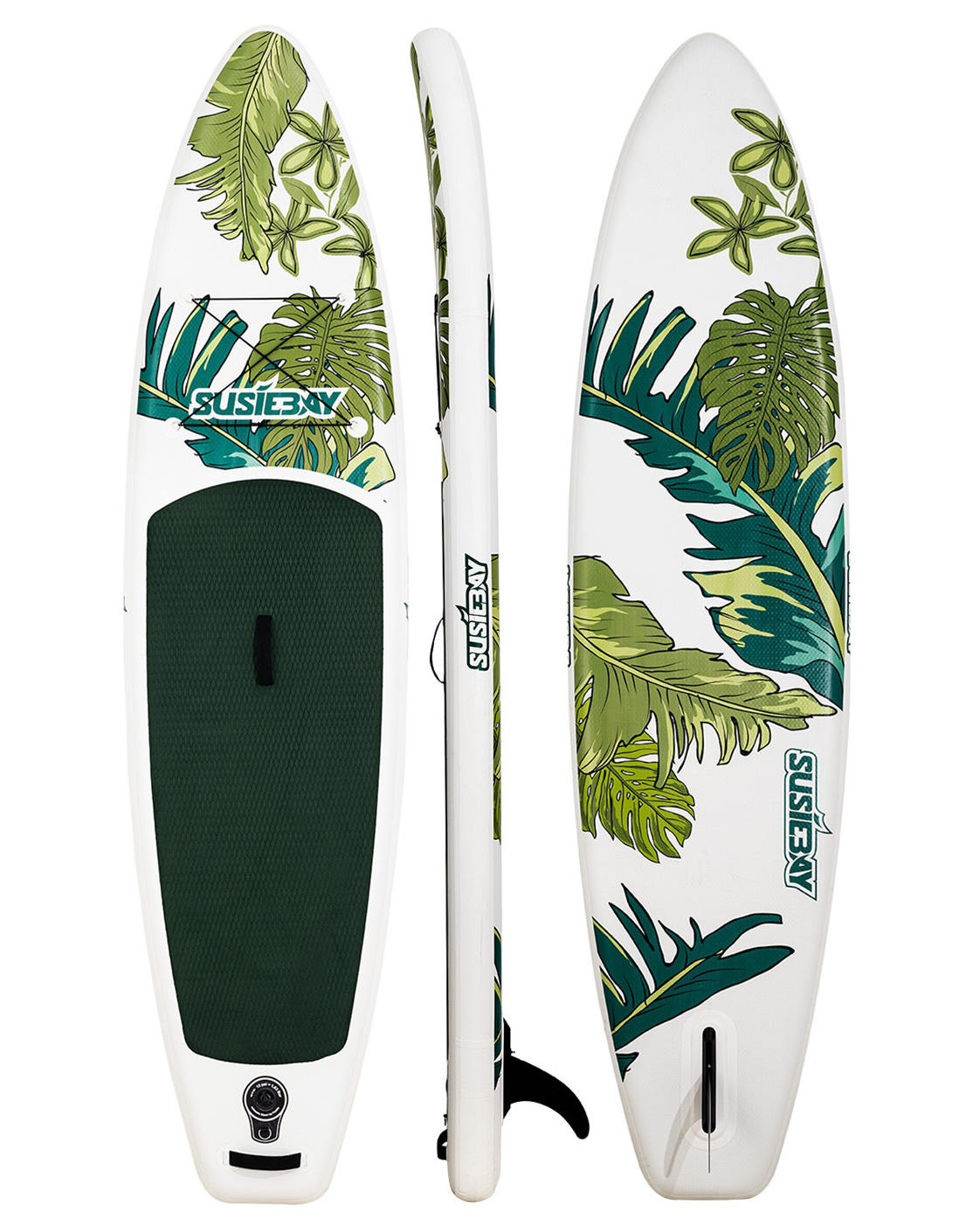 Paddle gonflable Estuaire Blanc MotionPaddle — planche blanche vue de face