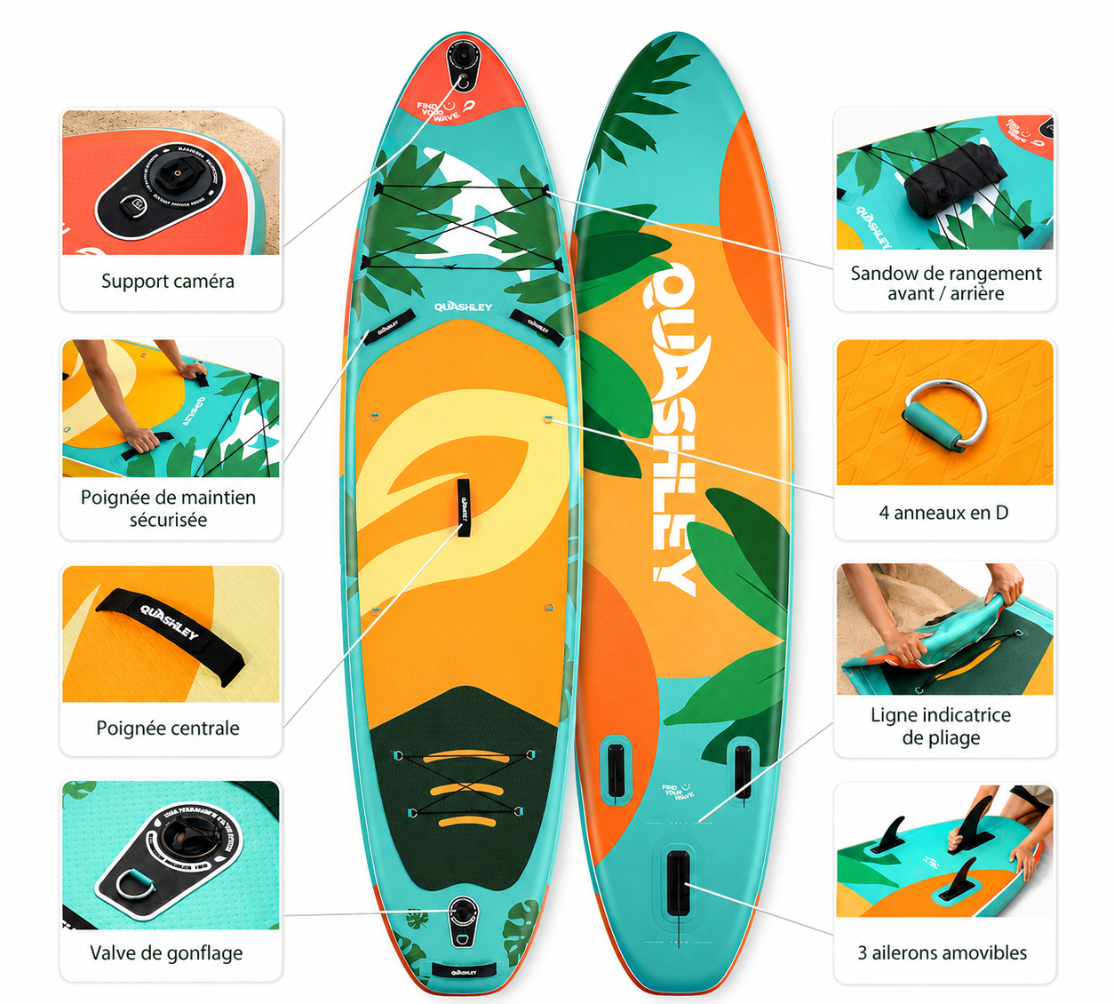 Paddle gonflable Bahia MotionPaddle — photo 2