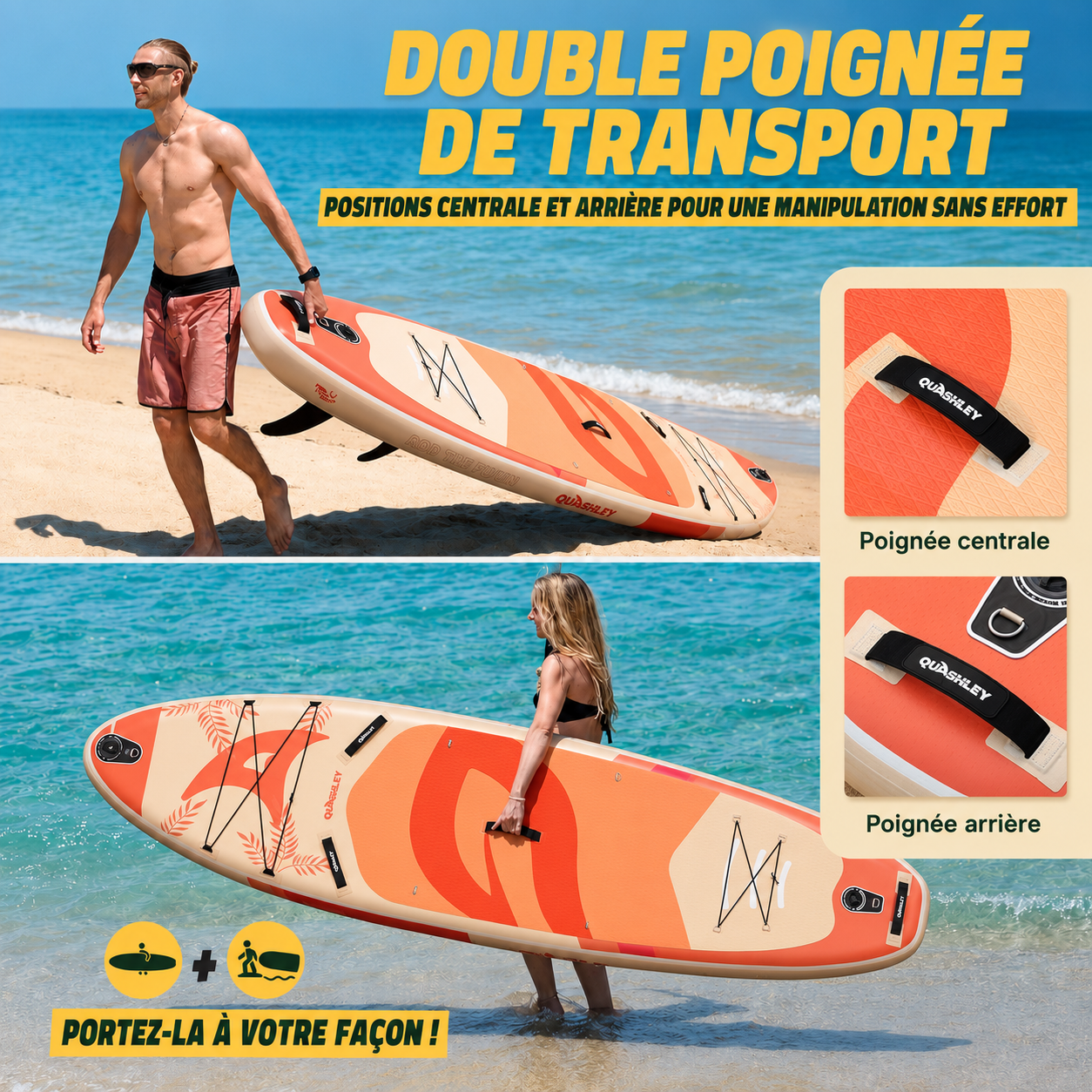Paddle gonflable Couchant MotionPaddle — photo 4