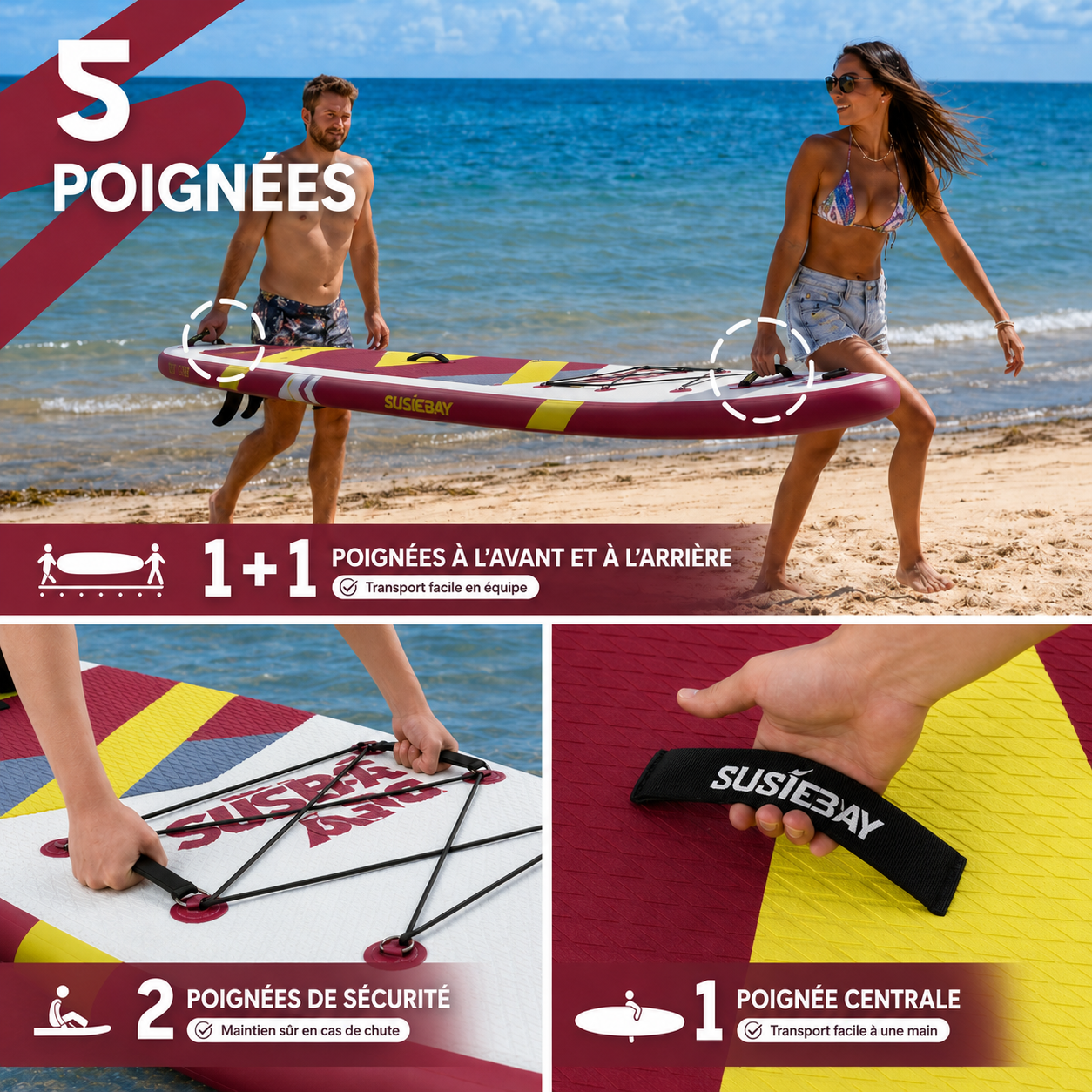 Paddle gonflable Aurore MotionPaddle — photo 4